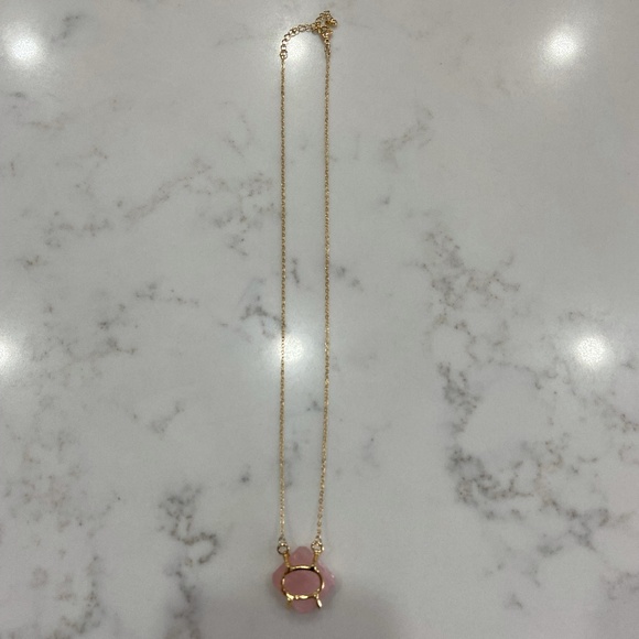 Gemstone Rose Quartz Della Necklace - Picture 4 of 7